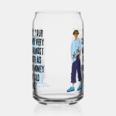 SPIJKERBROEK CITAAT BLIKVORM GLAS (Rechts)