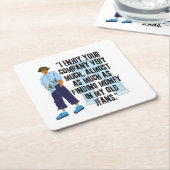 SPIJKERBROEK CITAAT KARTONNEN ONDERZETTERS (Schuin)