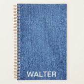 Spijkerbroek Klein (5,5 inch x 8,5 inch) Planner (Voorkant)