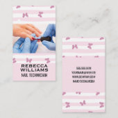 Spijkers verven | Manicurist Visitekaartje (Voorkant / Achterkant)