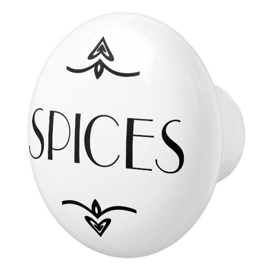 Spijsdrager Keramische Knop (Rechts)