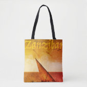 Spijseilanden Zanzibar Canvas tas (Voorkant)