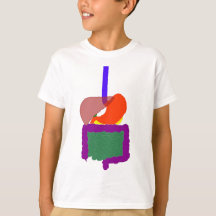 Spijsverteringsstelsel T-shirt