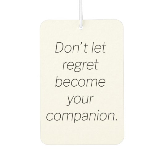 Spijt luchtverfrisser (Voorkant)