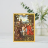 Spijtig van Jezus geschilderd door meesters Briefkaart (Staand voorkant)