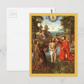 Spijtig van Jezus geschilderd door meesters Briefkaart (Voorkant / Achterkant)