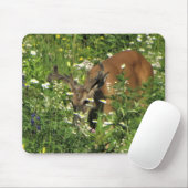 Spike Buck Doorbladeren de Lentetuinen Muismat (Met muis)