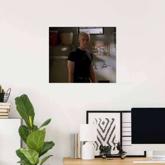 SPIKE BUFFT DE VAMPIRE SLAYER POSTER (Thuiskantoor)