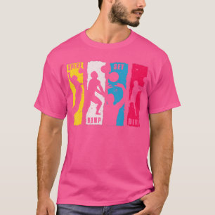Spike Bump Set Duik Tiener Meisjes Volleybal T-shirt