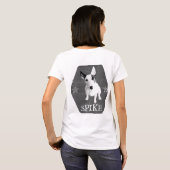 Spike, de coolste Engelse Bull Terrier T-shirt (Achterkant volledig)