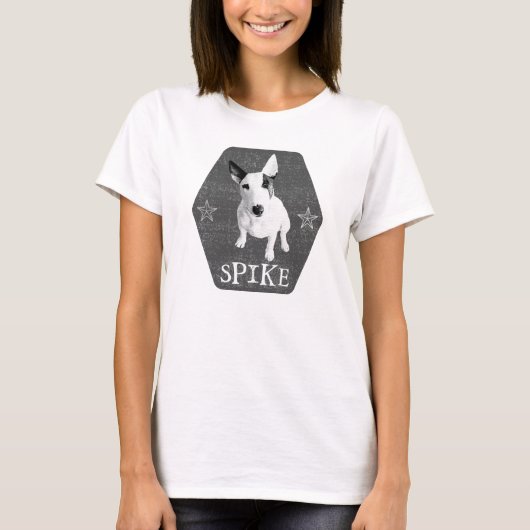 Spike, de coolste Engelse Bull Terrier T-shirt (Voorkant)