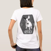 Spike, de coolste Engelse Bull Terrier T-shirt (Achterkant)