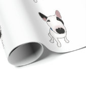 Spike de Engelse Bull Terrier Cadeaupapier (Rol Hoek)