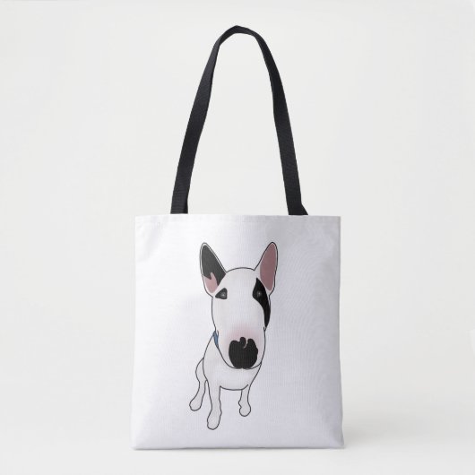Spike de Engelse Bull Terrier Tote Bag (Voorkant)