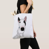 Spike de Engelse Bull Terrier Tote Bag (Dichtbij)
