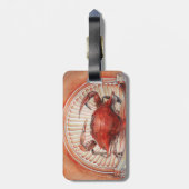 Spike, de wereldkampioen bagagelabel (Achterkant verticaal)