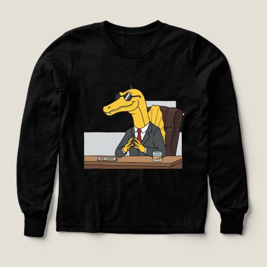 Spike Dinosaur Directeur Zakelijke Kleding Kantoor (Voorkant)