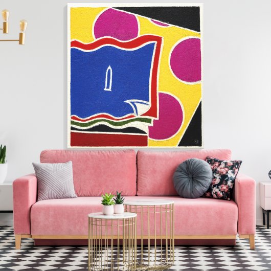 Spike - grote canvas print (Insitu (Woonkamer))