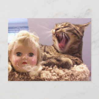 Spike haat poppen briefkaart