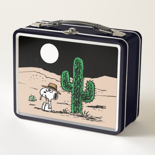 Spike in een Moonlit woestijn (Voorkant)