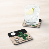 Spike in een Moonlit woestijn Bier Onderzetter (Rechterzijde)