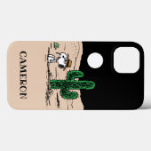 Spike in een Moonlit woestijn Case-Mate iPhone Case (Achterkant (horizontaal))