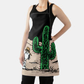 Spike in een Moonlit woestijn Schort (Insitu)