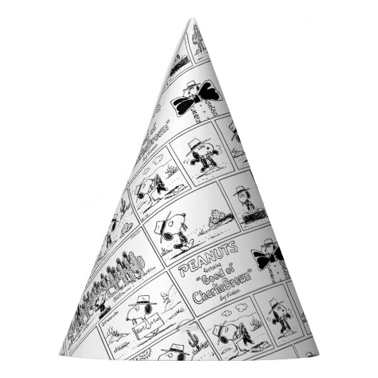 Spike is dirigent van het orkest feesthoedjes (Links)