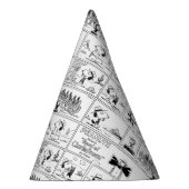 Spike is dirigent van het orkest feesthoedjes (Rechts)