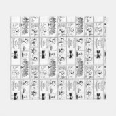 Spike is dirigent van het orkest fleece deken (Voorkant (Horizontaal))