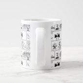 Spike is dirigent van het orkest grote koffiekop (Achterkant)