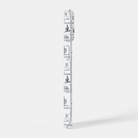 Spike is dirigent van het orkest iPhone 15 case (Rechterkant)