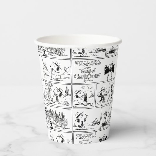 Spike is dirigent van het orkest papieren bekers (Achterkant)