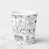 Spike is dirigent van het orkest papieren bekers (Voorkant)