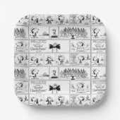 Spike is dirigent van het orkest papieren bordje (Voorkant)