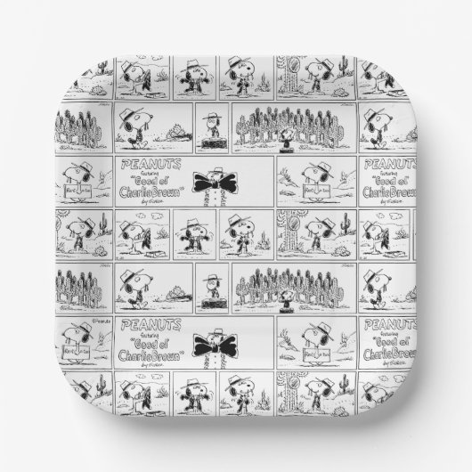 Spike is dirigent van het orkest papieren bordje (Voorkant)