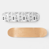 Spike is dirigent van het orkest persoonlijk skateboard (Horizontaal)