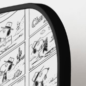 Spike is dirigent van het orkest pickleball paddle (Links Detail)