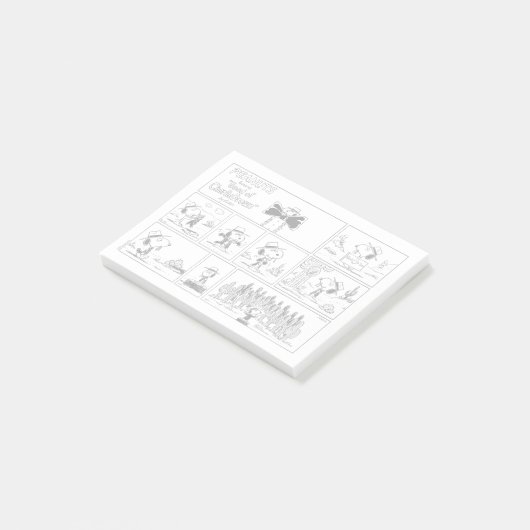 Spike is dirigent van het orkest post-it® notes (Schuin)