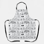 Spike is dirigent van het orkest schort (Voorkant)