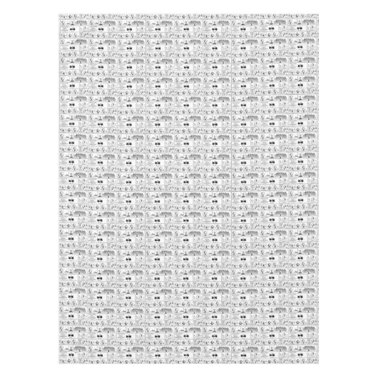 Spike is dirigent van het orkest tafelkleed (Voorkant)