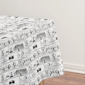 Spike is dirigent van het orkest tafelkleed (Voorbeeld)