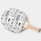 Spike is dirigent van het orkest tafeltennisbatje (Zijkant)