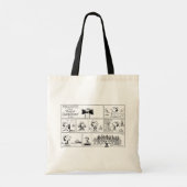 Spike is dirigent van het orkest tote bag (Achterkant)