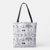 Spike is dirigent van het orkest tote bag (Achterkant)