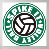 Spike_it_Volleyball Poster (Voorkant)