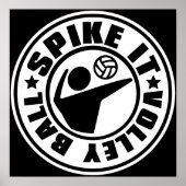 Spike_it_Volleyball Poster (Voorkant)