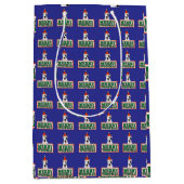 Spike "Merry Woofmass" gift wrap Medium Cadeauzakje (Voorkant)