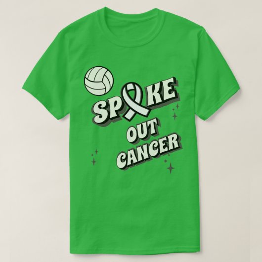 SPIKE OUT KANKER 16 NIKK T-SHIRT (Design voorkant)