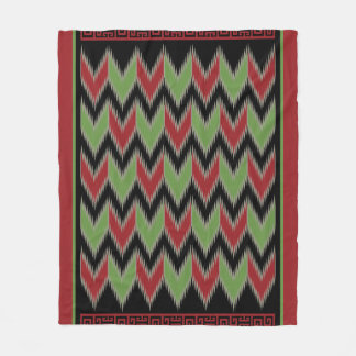 Spike Pattern 2 Fleece Deken